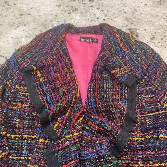 Berek Jacket Multi-Colors V-Ruffle XL - Picture 2 of 12